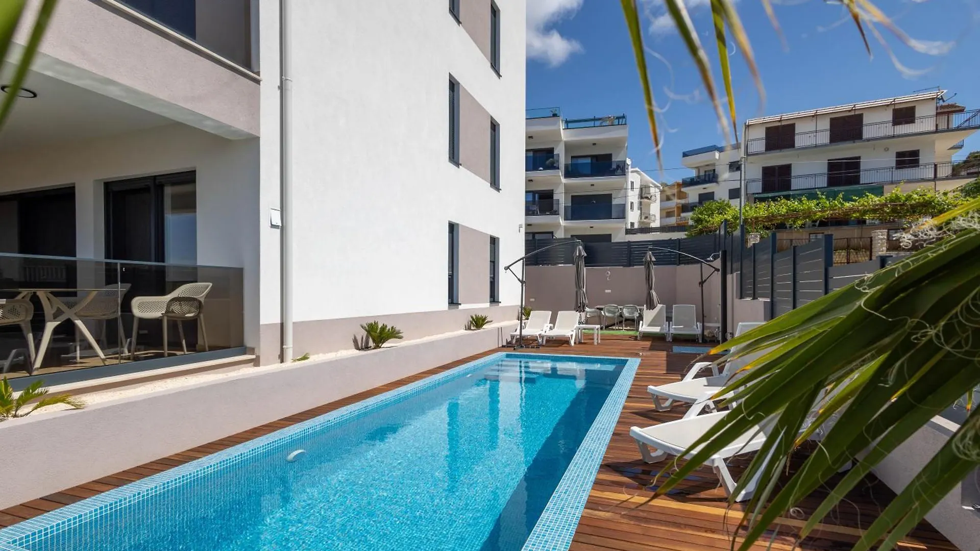 Pensión Adriatic Garden Apartments Okrug Gornji